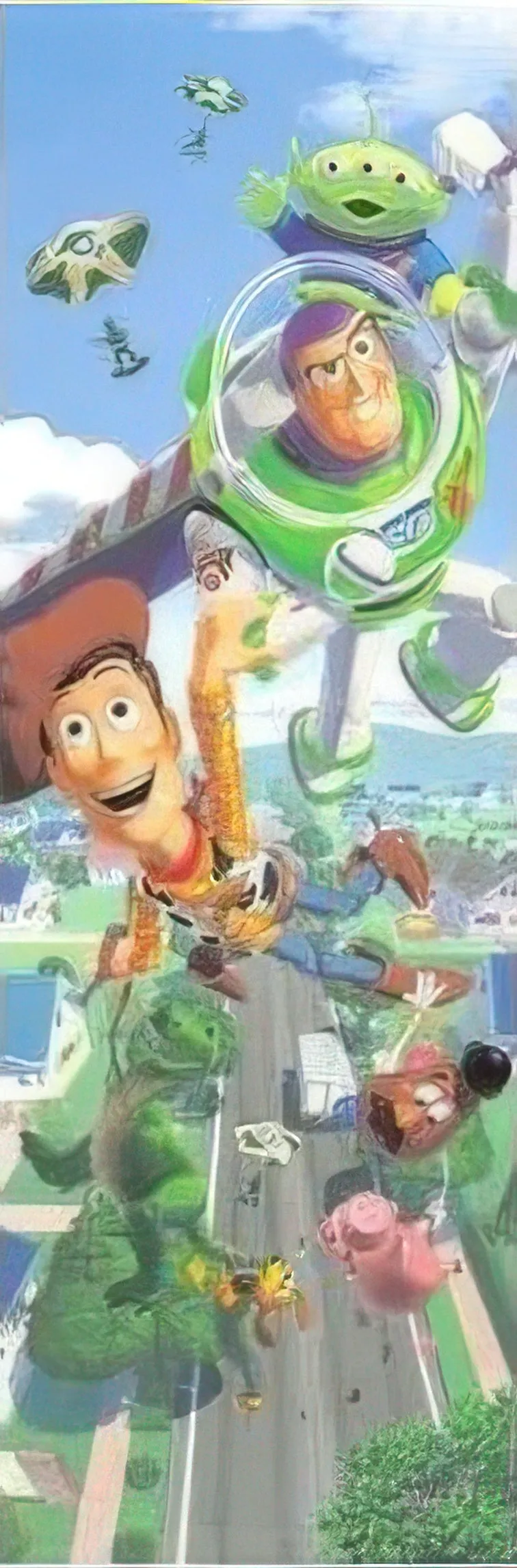 Tenyo DG-456-712??To Infinity and Beyond! (Toy Story)??456 Pieces Jigsaw Puzzle Artistic expression Limited Piece