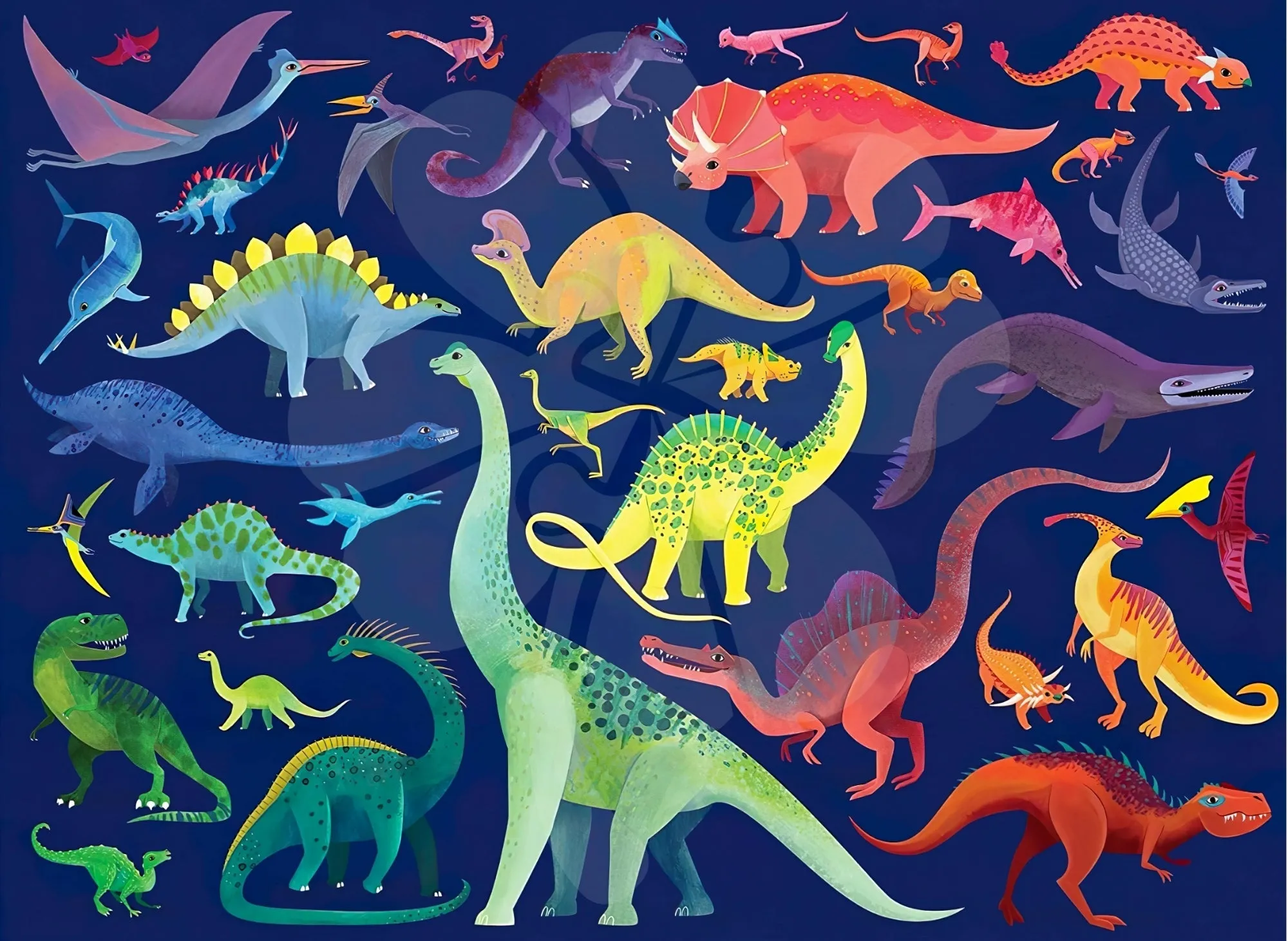 Gaming Product Clover K05-010??Dinosaur Life??500 Pieces Jigsaw Puzzle