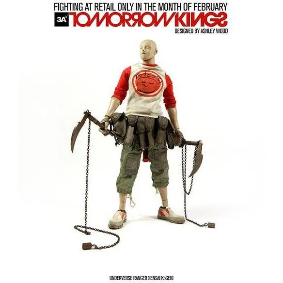 Tomorrow Kings Underverse Ranger TK SENSAI KoGEKI (Red) 1/6 Scale Figure by 3A multicultural Celebrity endorsed