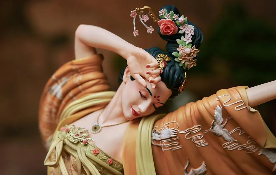 Flying Princess Crane Regular Version Statue Amphibian Statue Museum Quality