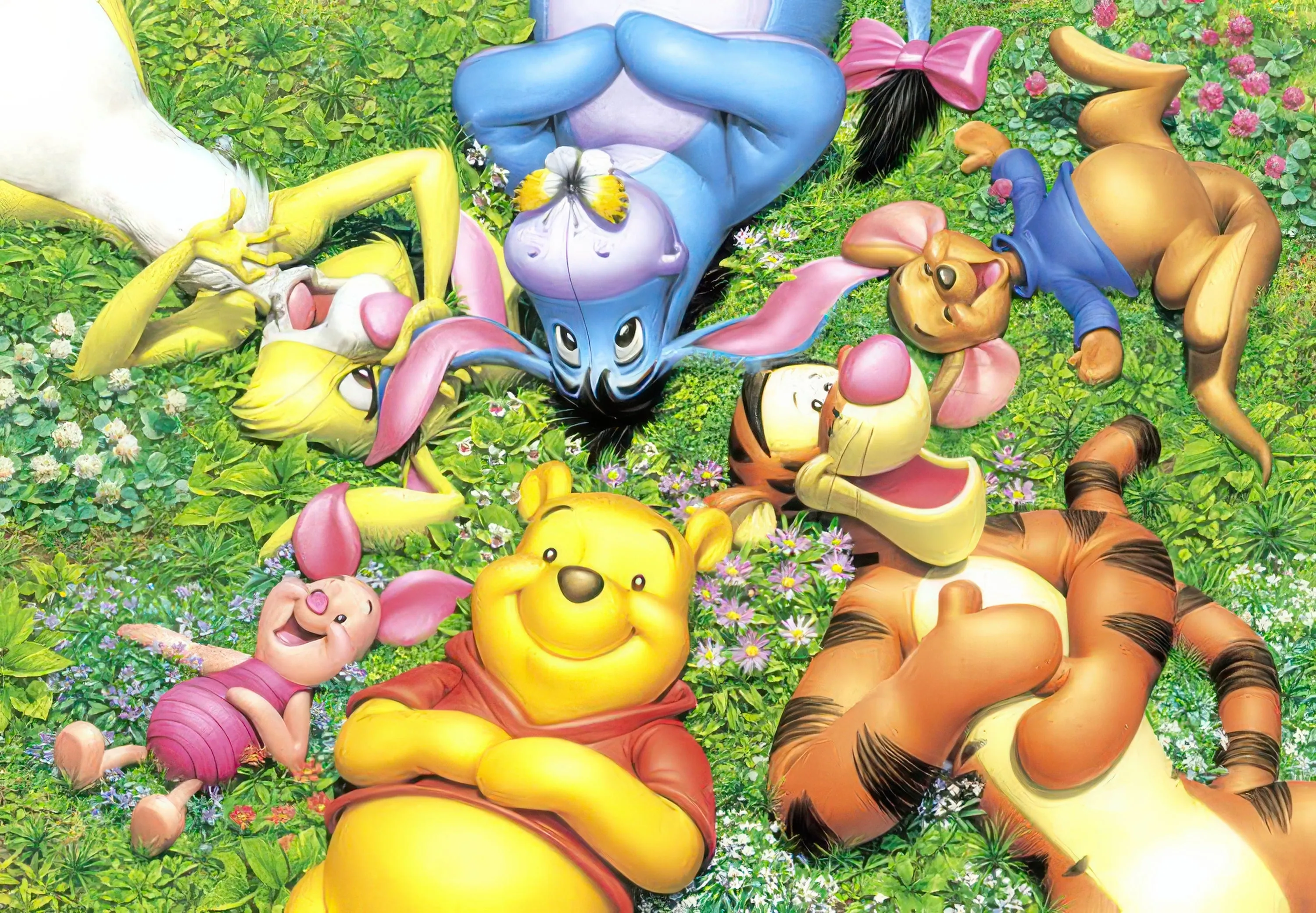 Tenyo D-1000-370??Hill of Happiness??1000 Pieces Jigsaw Puzzle Character Creation