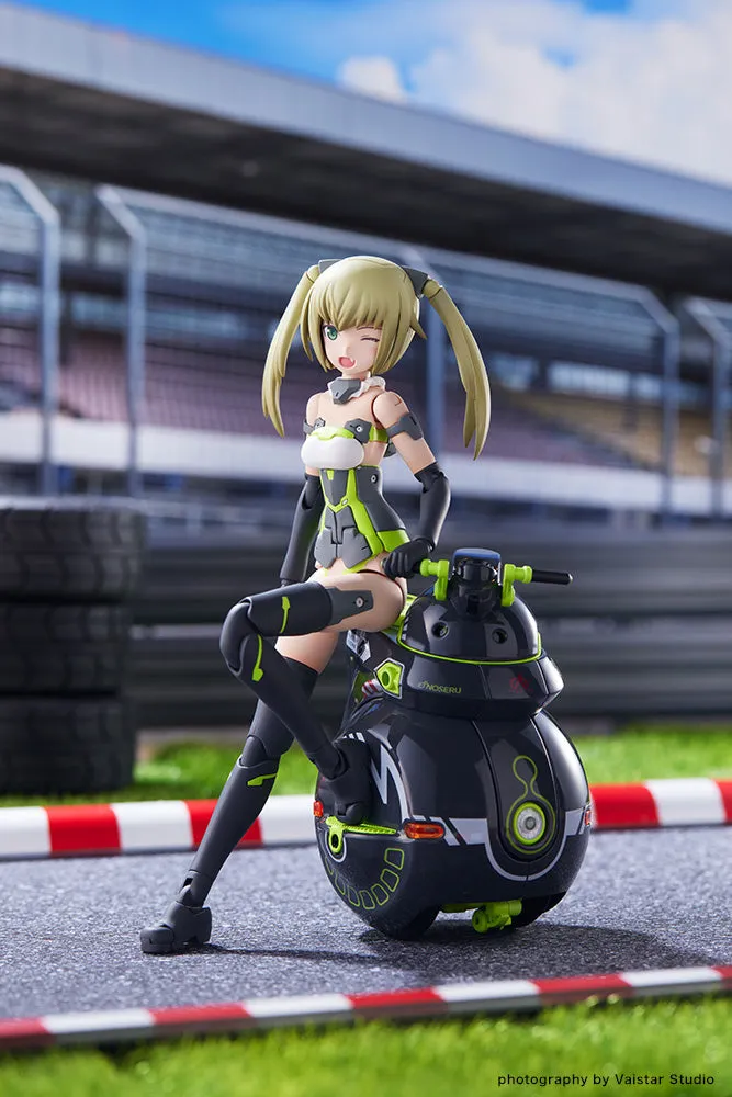 Inclusive Toy Model Kit Frame Arms Girl Innocentia [Racer] & Noseru [Racing Specs Ver.]