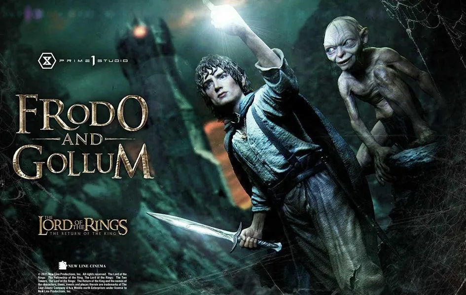 Blind Box Toy Factory Direct Frodo & Gollum 1/4 Scale Statue BONUS
