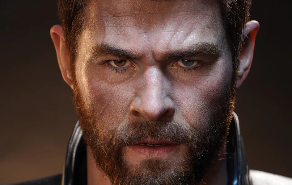 Thor Life-Size Bust Anime Collectible Fantasy Creation