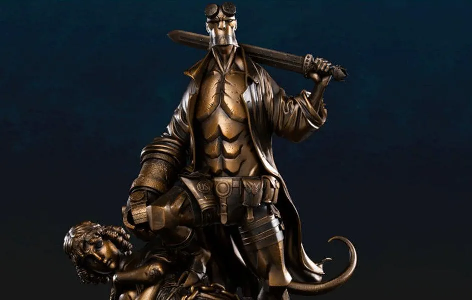 Hellboy (BRONZE VERSION) 1/4 Scale Statue Magical Creature