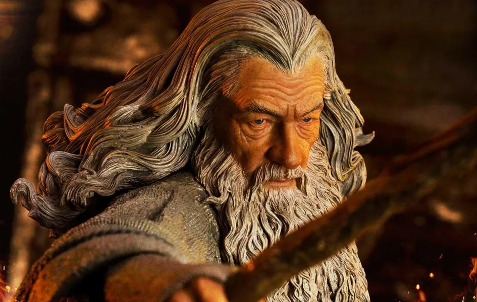 Gandalf the Grey 1/4 Scale Statue Gift For Him