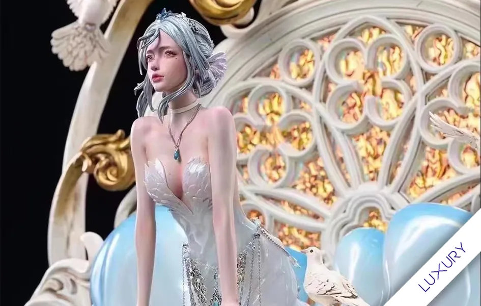 Ghostblade - Looking Ahead (Luxury Ed.) 1/4 Scale 3D Wall Statue Instagram Worthy