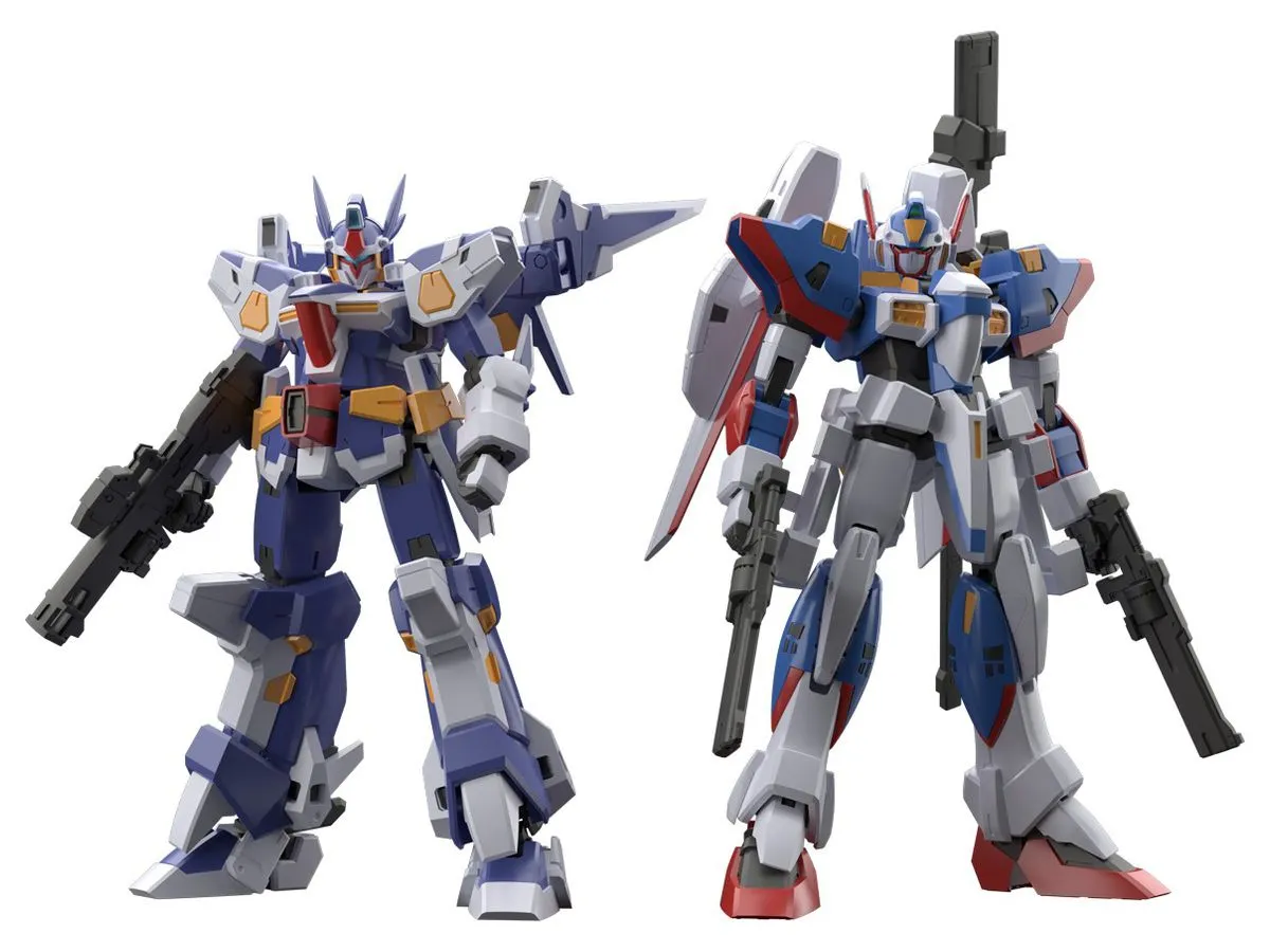 Fathers Day Gift Bundle SMP Super Robot Wars OG R-1 & R-Gun Model Kit (2 Pack Box)