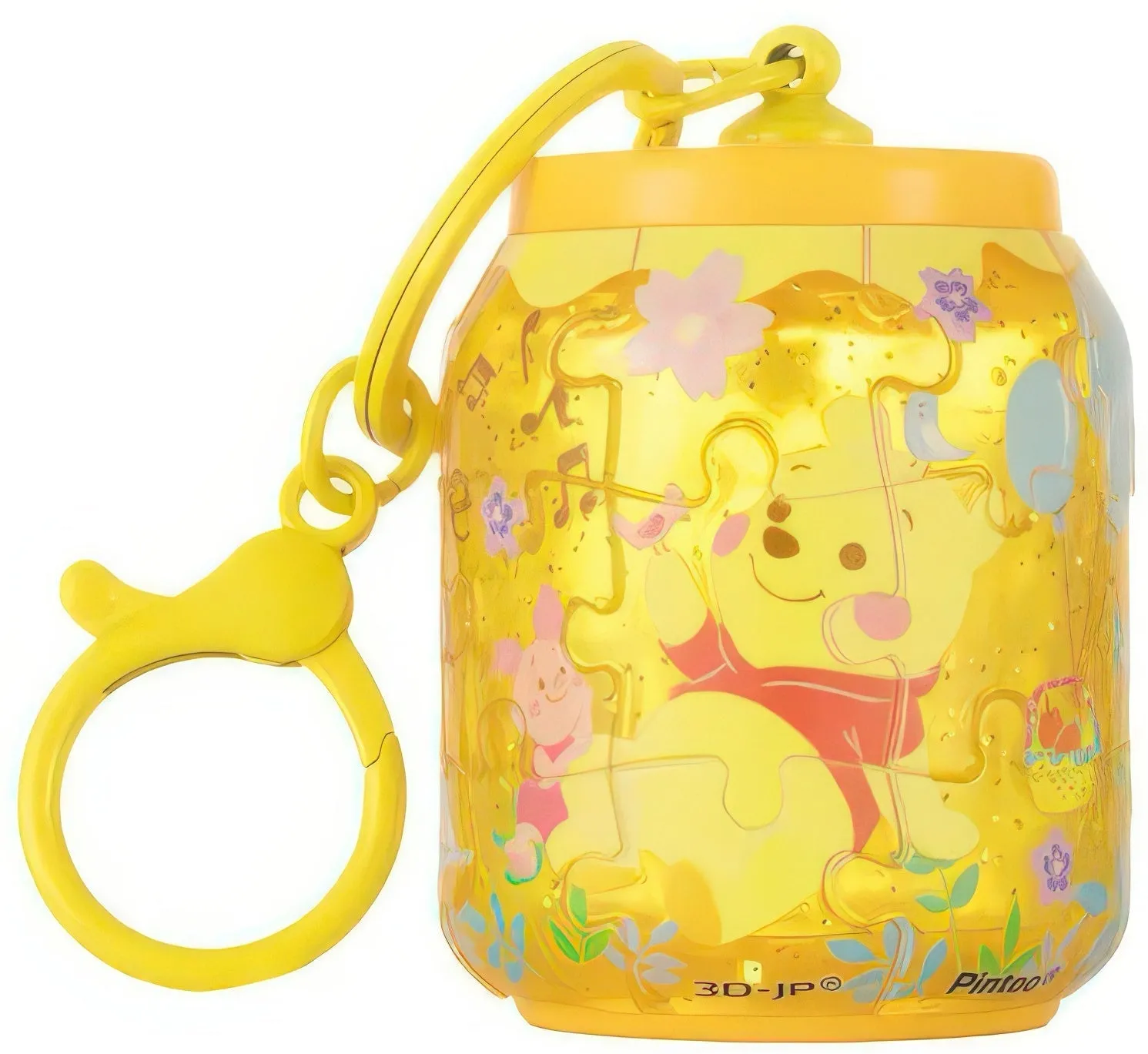 Pintoo CO1001??Winnie the Pooh - Spring Honey Pot??24 Pieces Keychain Puzzle Mid Century Wall Mounted