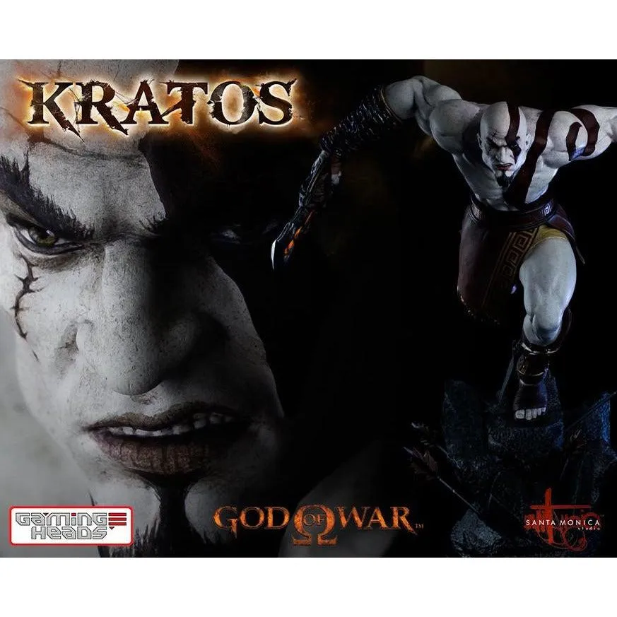 God Of War Kratos 1:4 Scale Statue Adventure Game Gift Idea