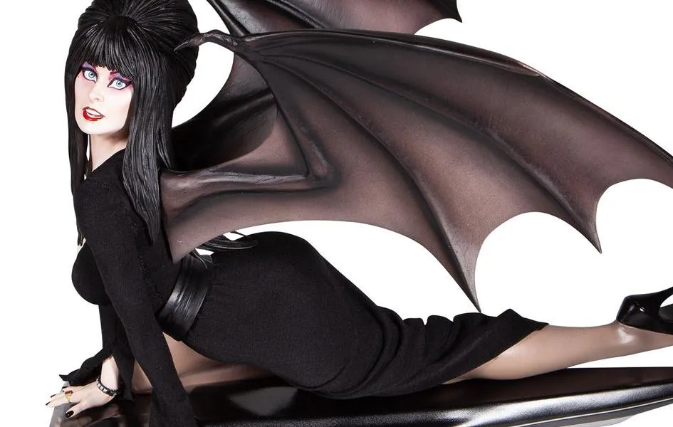 Superhero Unit Movie Unit Grand Jester Studios Elvira 1/4 Scale Masterpiece Statue