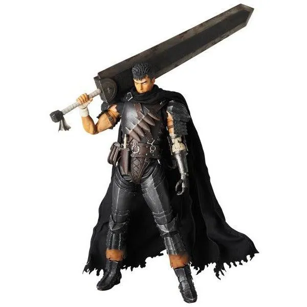 Folk Tale Articulated Model Guts Black Swordsman Dark Knight - Berserk - RAH by Medicom