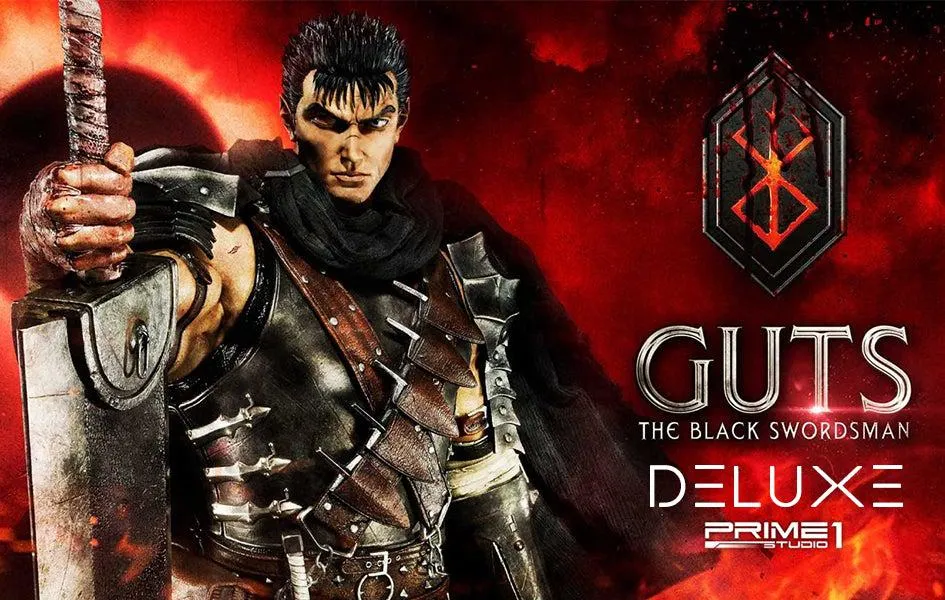 Guts The Black Swordsman Premium Statue Premium Merchandise Geological Sample