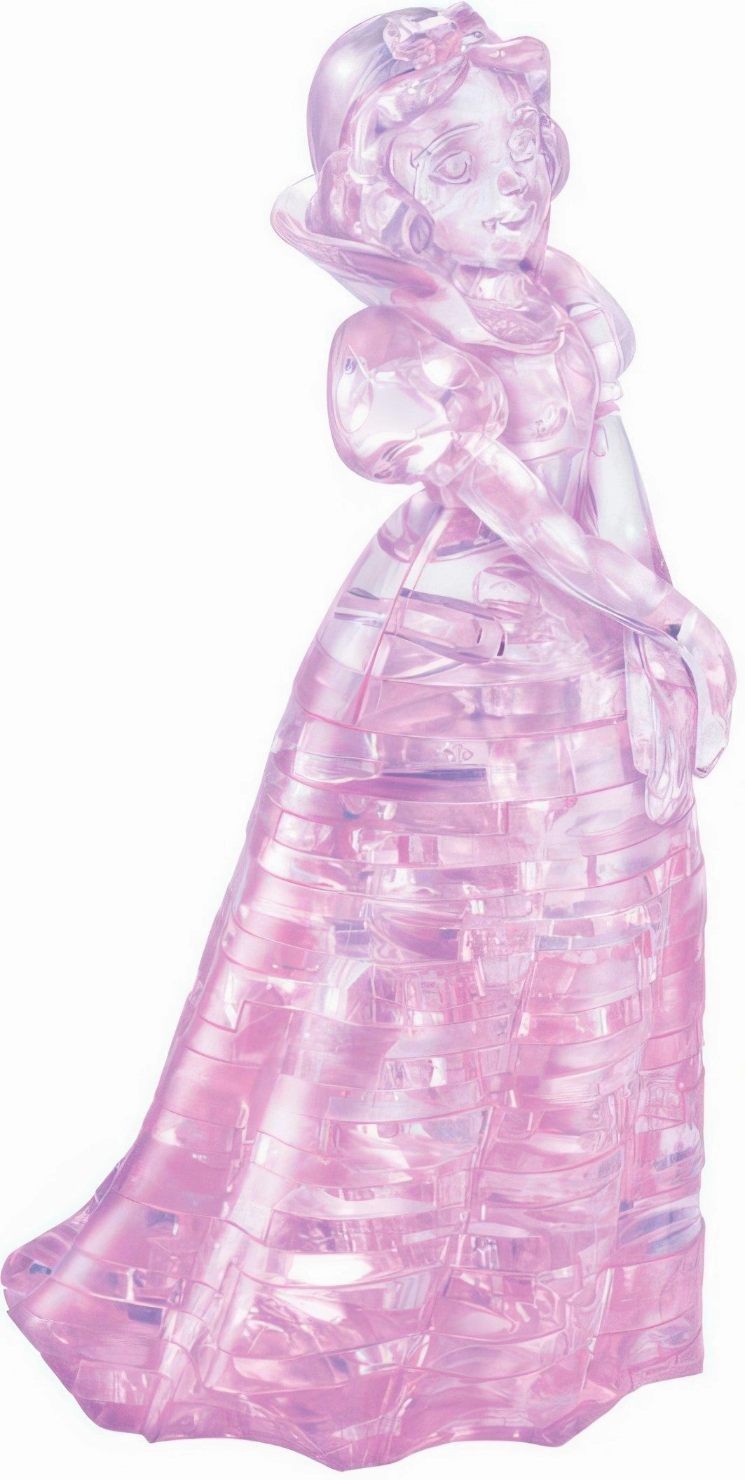 Vintage Toy Hanayama 07613??Crystal Gallery Snow White??40 Pieces 3D Puzzle