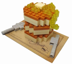 Astronomy Tool Art Toy Daiso PB0046??Pancakes??105 Pieces Mini Block