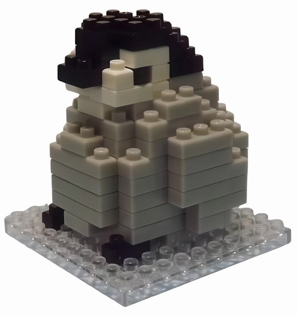 Daiso PB0027??Baby Penguin??85 Pieces Mini Block Miniature World stress relief