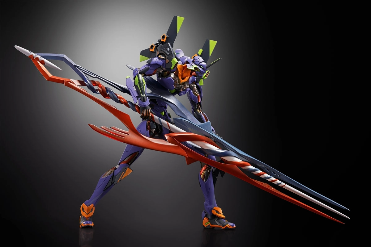 Metal Build Evangelion Test Type-01 30th with the spear of Gaius Licensed Product