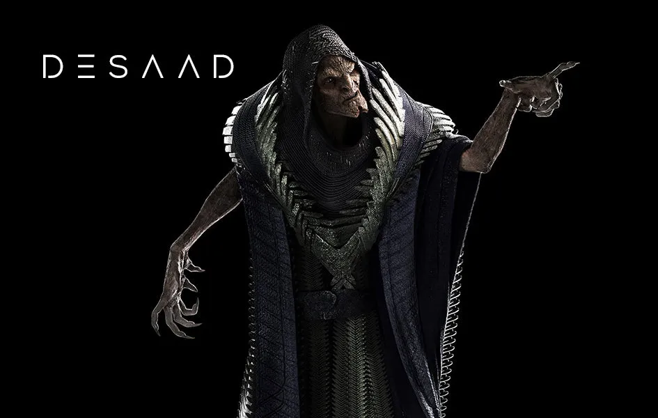 Justice League Desaad 1/4 Scale Statue Fantasy Elf Mid Century