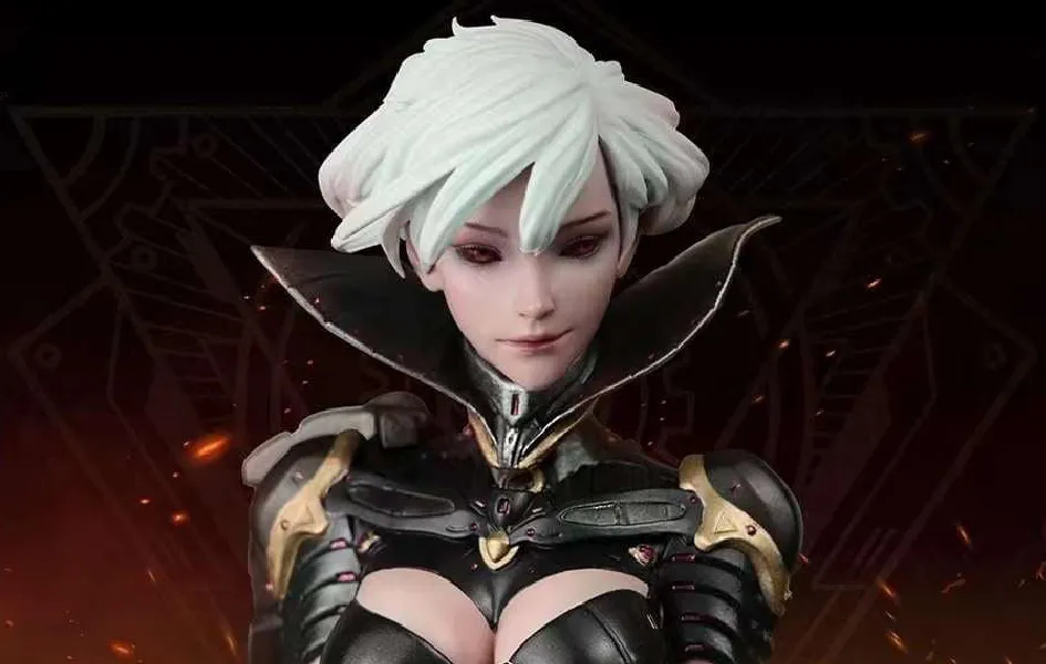 Holy Grail Series - Holy Grail Knight Laura 1/6 Scale Statue Chibi Item Miniature Object