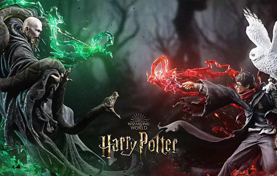 Harry Potter Vs Voldemort 1/4 Scale Statue SET Hobbyist Community