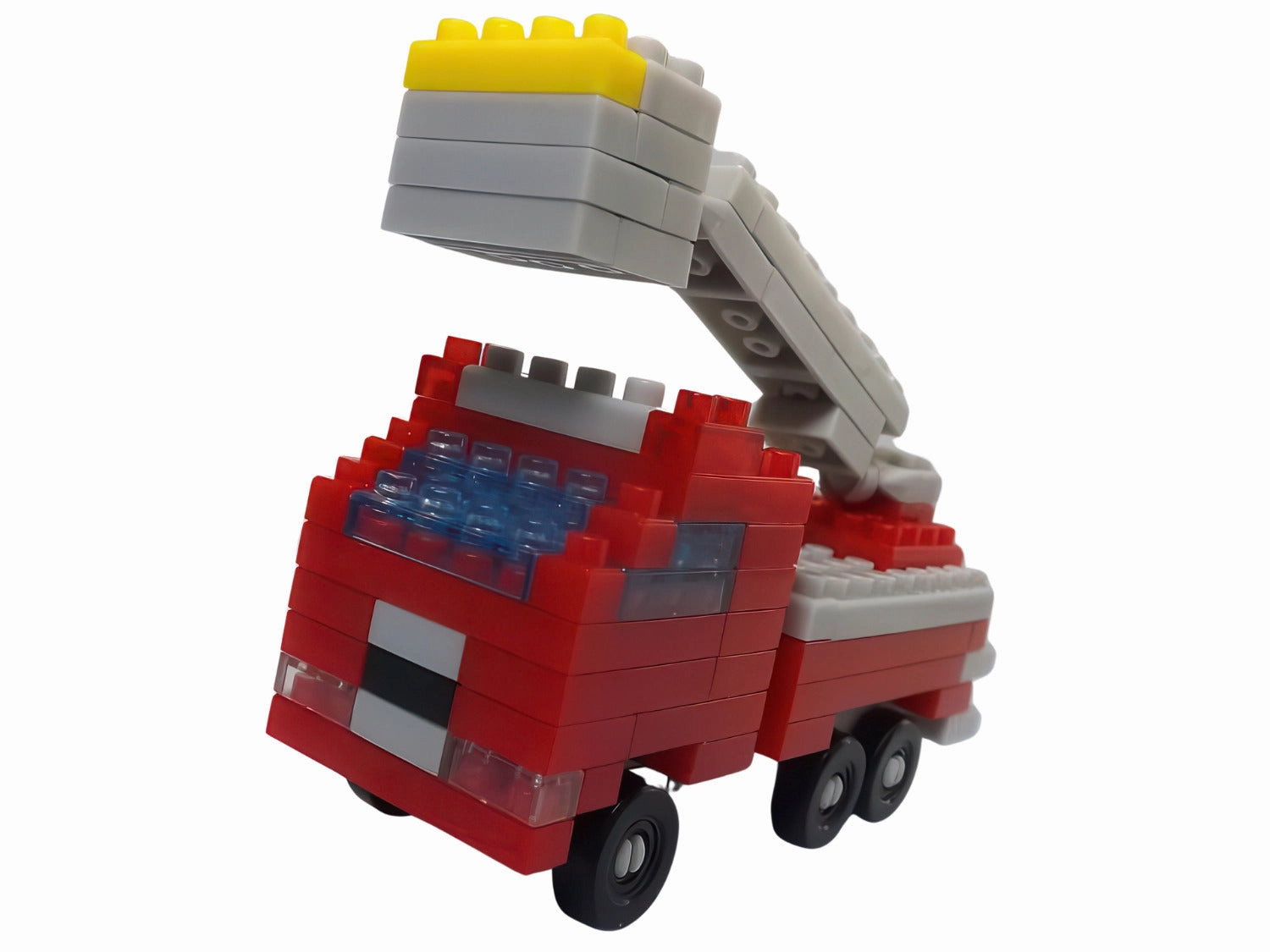 Daiso PB0002??Fire Truck??105 Pieces Mini Block Cute Figure Character Sculpture