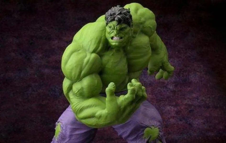Hulk Classic Avengers Fine Art Statue by Kotobukiya Mythological God