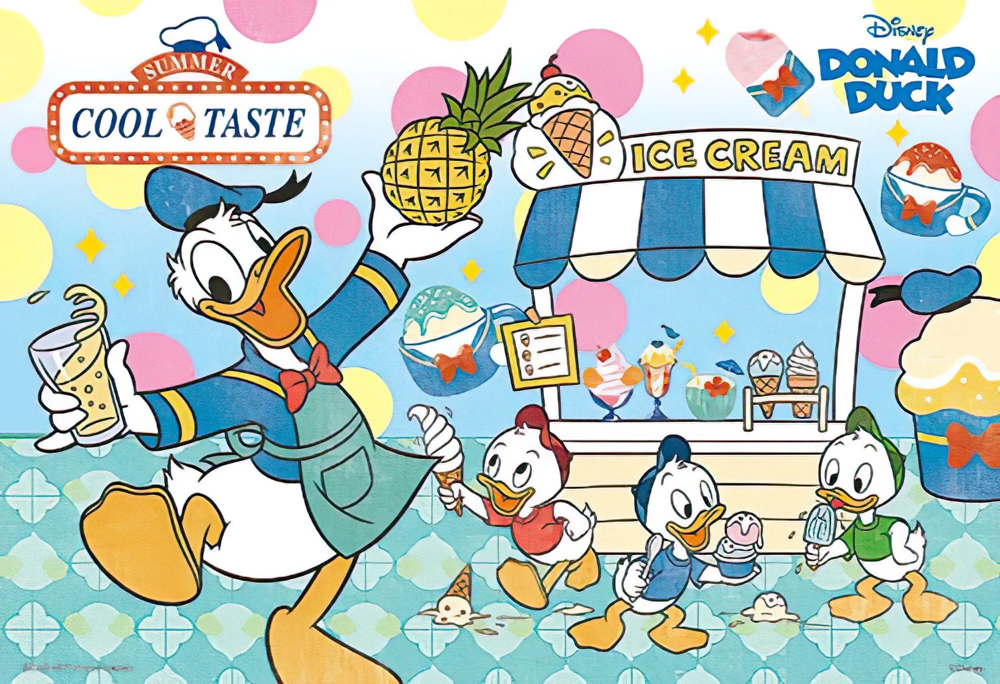 Hundred Pictures HPD0300S-197??Donald Duck (1)??300 Pieces Jigsaw Puzzle Anime Display