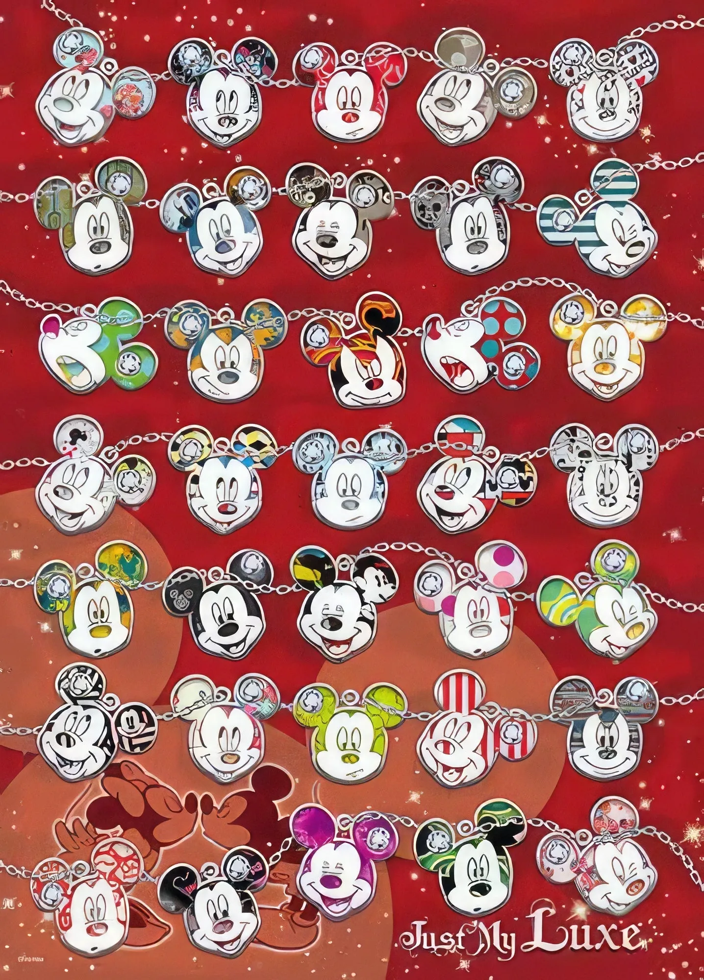 Hundred Pictures HPD0520-036??Mickey Mouse My Love??520 Pieces Jigsaw Puzzle Adult Collection Geological Sample