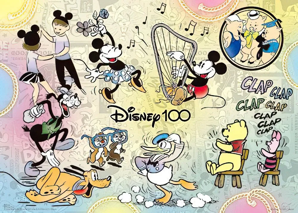 trade show Robot Toy Hundred Pictures HPD0520-170??Disney (Disney 100th Celebration) Friends' Concert??520 Pieces Jigsaw Puzzle