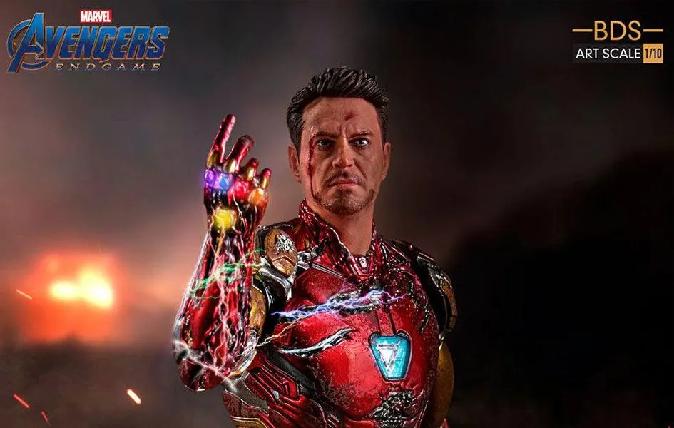 Brand Advocate Monochrome Design I Am Iron Man BDS 1/10 Art Scale Statue