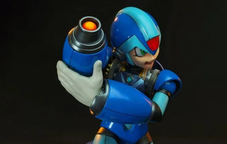 Megaman X 1/4 Scale Statue BLUE VERSION by HMO Birthday gift