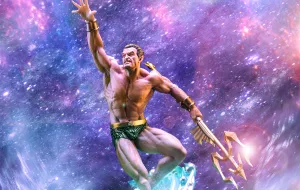 Childhood Memory Luxury Collectible Infinity Gauntlet Diorama - Namor BDS Art Scale 1/10