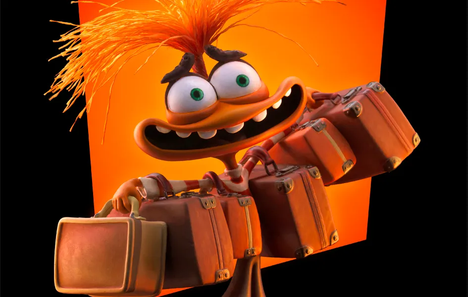 PVC Art Inside Out 2 - Anxiety Art Scale 1/10