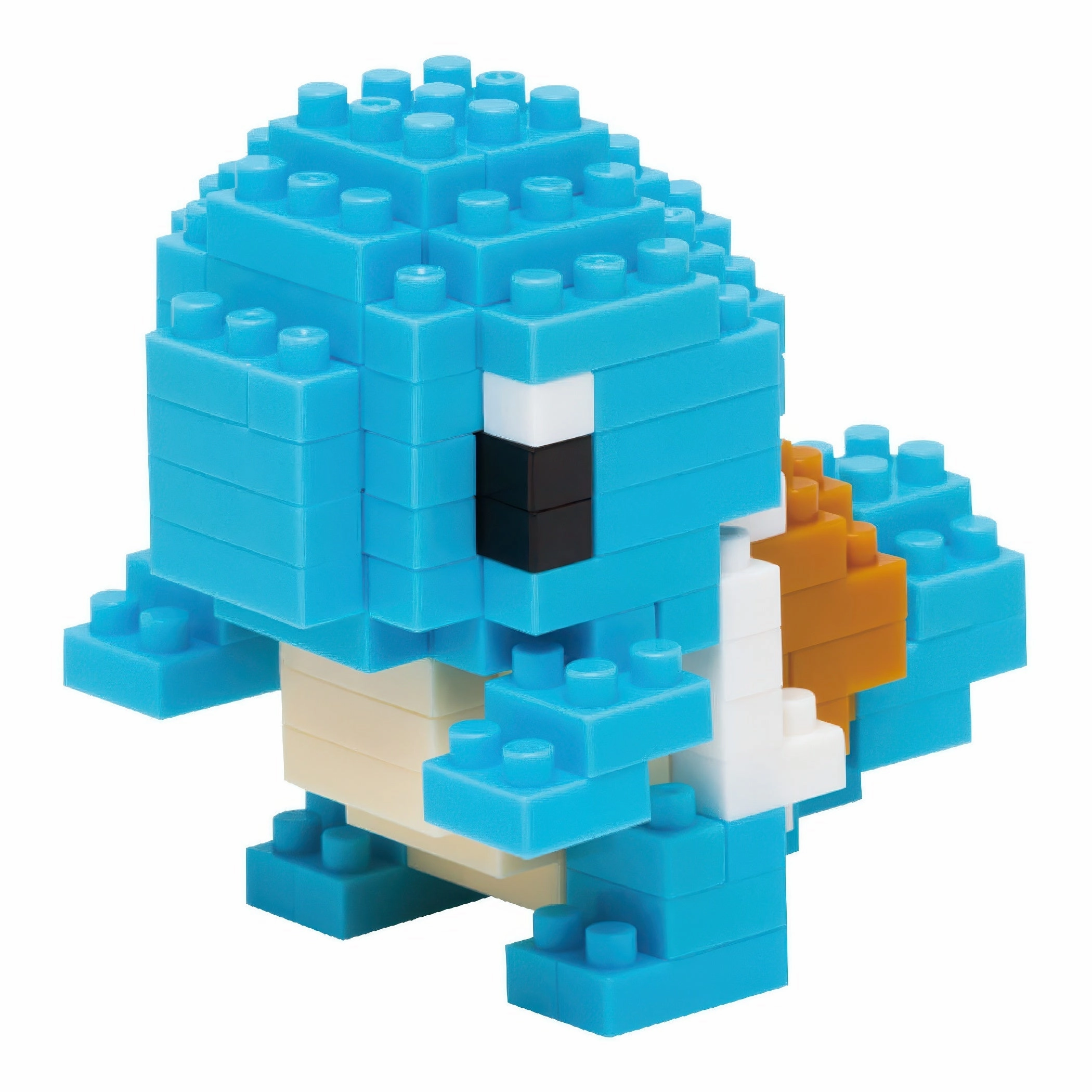 Kawada NBPM-004??Pokemon No.007 Squirtle??120 Pieces Mini Block Art Merchandise Epoxy Resin