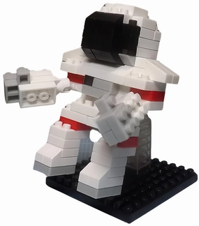 Limited Piece Daiso PB0079??Space Mission 1 Astronaut??109 Pieces Mini Block