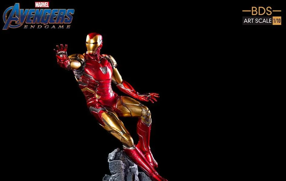 Iron Man Mark LXXXV Deluxe BDS Statue Dynamic Pose