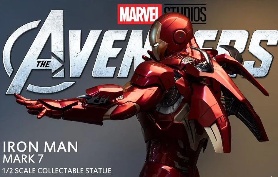 Chibi Merchandise Iron Man Mark VII 1/2 Scale Premium Statue