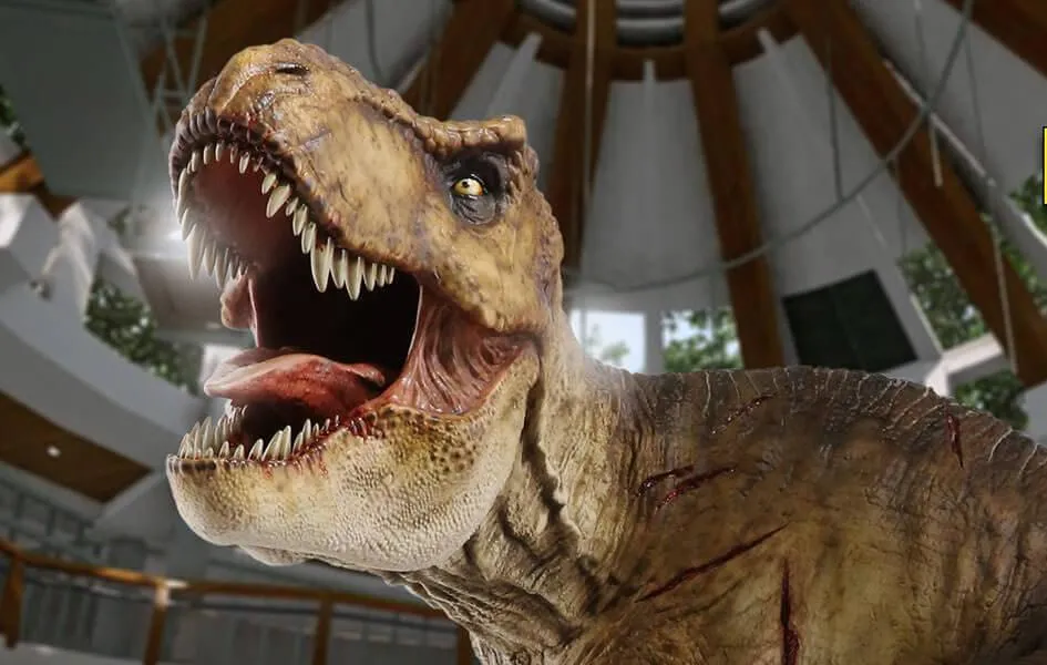 Jurassic Park Rotunda Rex 1:9 Scale Statue by Chronicle Collectibles Hidden Gem Vehicle Replica