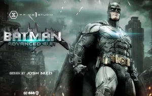 Designer Merchandise Rare Find Justice league: Batman Advanced Suit Statue