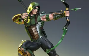 Safe For Children Limited Display Green Arrow Rebirth 1/6 Scale Statue