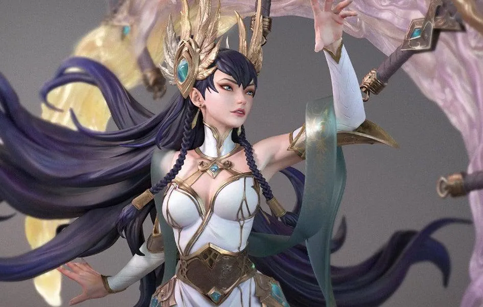 Mythical Animal Miniature Goods League of Legends Irelia 1/4 Scale Statue