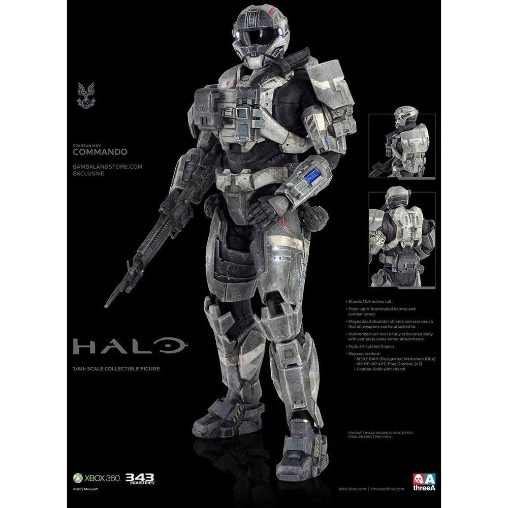 Halo SPARTAN MKV Commando by 3A ThreeA Bambaland Exclusive Anime Display