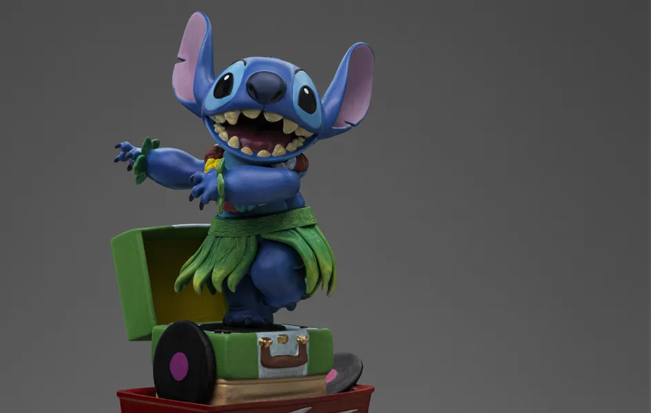 Lilo & Stitch - Stitch Hula Art Scale 1/10 Resin Model