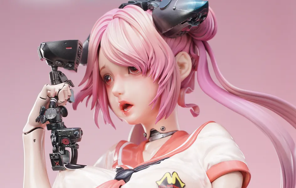 Handmade Sculpture TGIF No. 2 1/3 Scale Statue