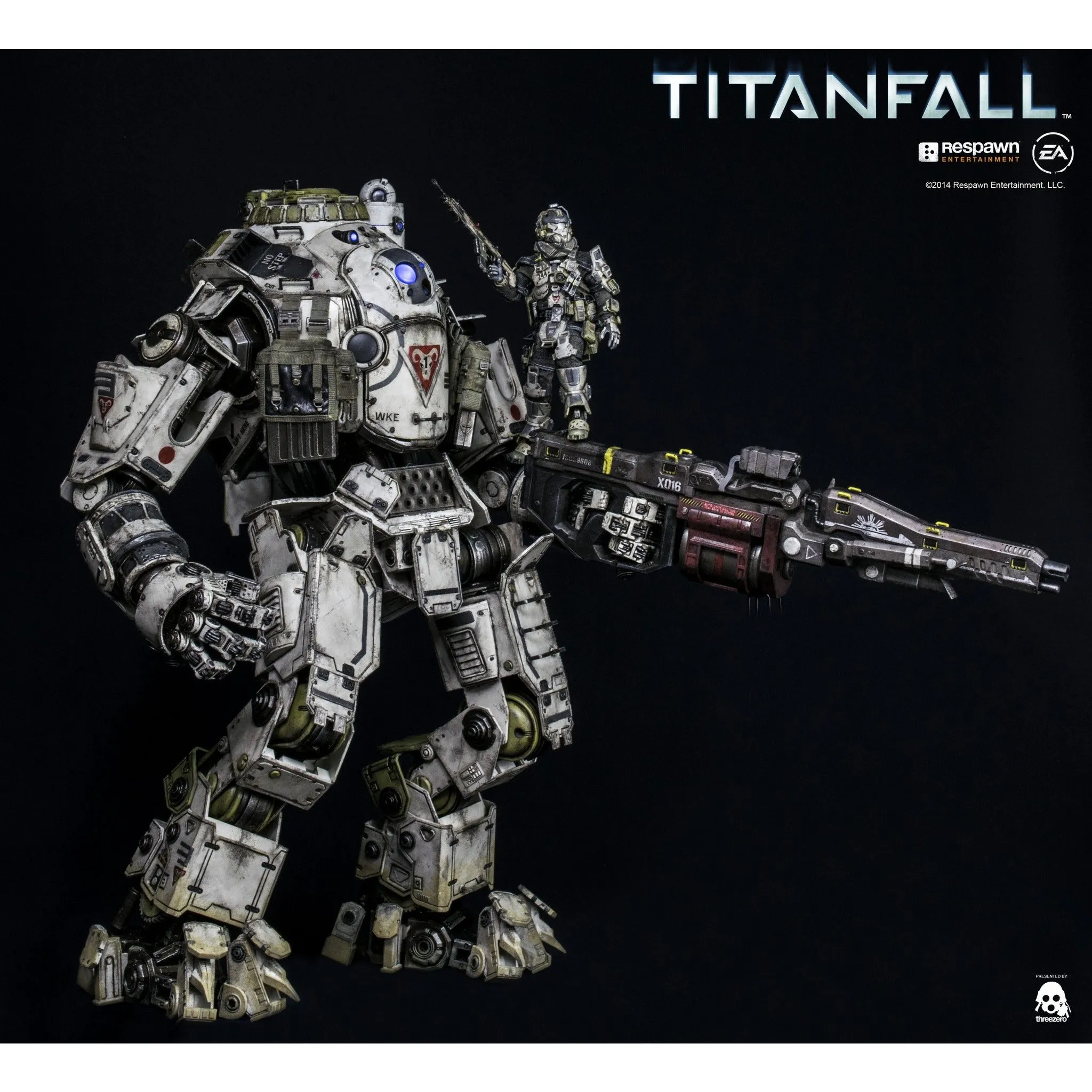 TITANFALL ATLAS 20" Figure by threezero Art Showcase Fantasy Creation