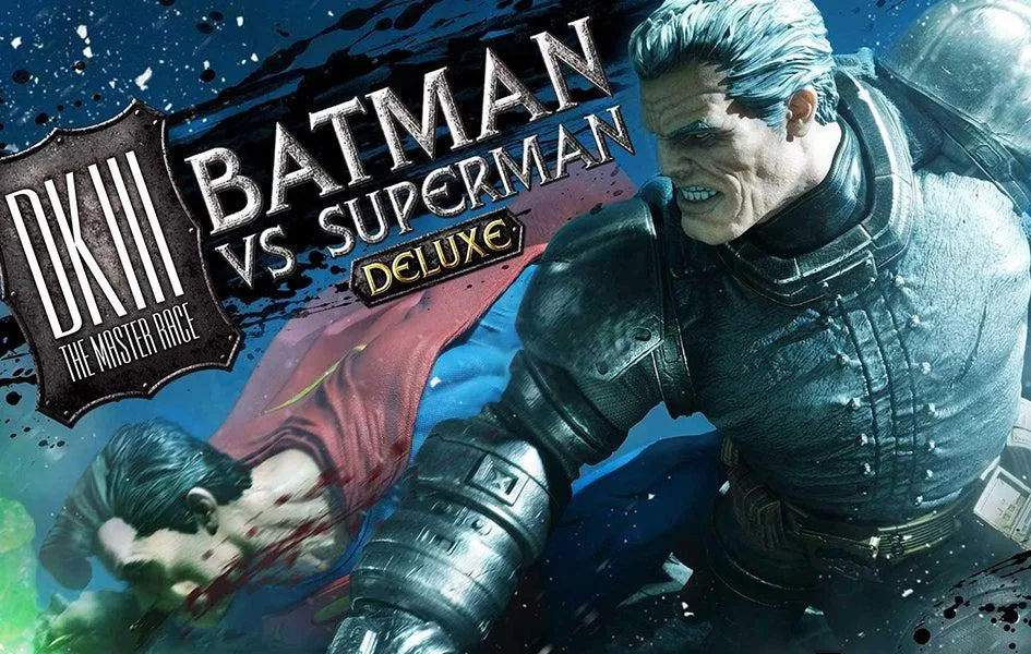 DKR Batman Vs Superman DELUXE Statue Mountain Animal
