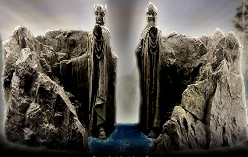 Metaverse Asset LOTR - The Fellowship of the Ring - The Argonath Replica