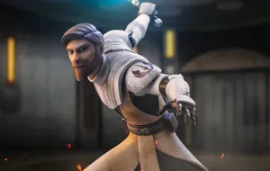 Enduring Classic Clone Wars - Obi-Wan Kenobi Art Scale 1/10