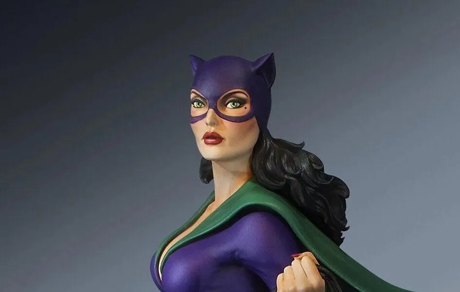 PC Game Variant Cover Catwoman Super Powers Maquette Statue by Tweeterhead
