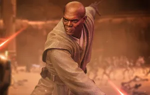 Child Safe Mace Windu Art Scale 1/10